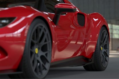 Ferrari 296 GTB Carbon Fiber Side Skirts