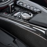 Aston Martin DBX Carbon Fiber Interior and Leather Console