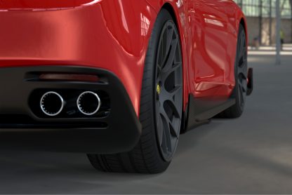 Ferrari Roma Carbon Fiber Aero Kit Side Skirts Front Lip Rear Wing Spoiler and Diffuser