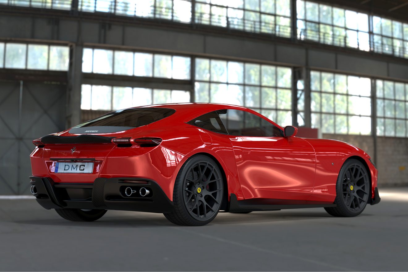 Ferrari Roma Forged Carbon Fiber Rear Wing Duck Spoiler Trunk Lip (DMC ...