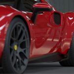 DMC Ferrari 296 GTB Forged Carbon Fiber Aero Kit 888 HP Wheels View