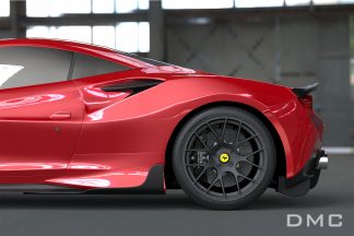 Ferrari F8 Carbon Fiber Side Skirts Panels Rockers