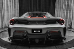 Ferrari 488 GTB Pista Rear Bumper & Diffuser Carbon Fiber Facelift Conversion Kit