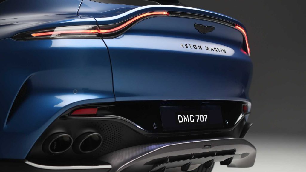 Dbx 576 Rear Aston Martin DBX: Forged Carbon Fiber Zentral Rear Diffuser 707: Fit ...