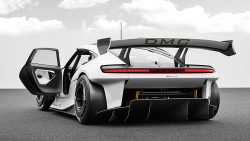 Porsche 992 Mission R Carbon FIber Rear WIng Spoiler