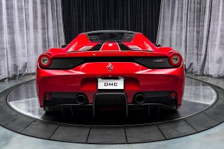 DMC Ferrari 458 Speciale Rear Bumper & Diffuser Forged Carbon Fiber OEM Replacement with Grill
