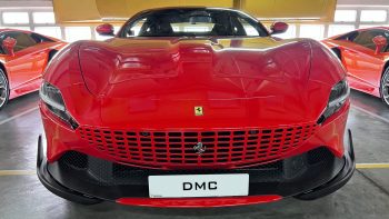 Ferrari Roma Carbon Fiber Front Lip Splitters Fiorano Package
