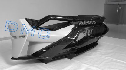 Lamborghini Huracarn STO Rear Bumper and Carbon Fiber Diffuser Facelift by DMC