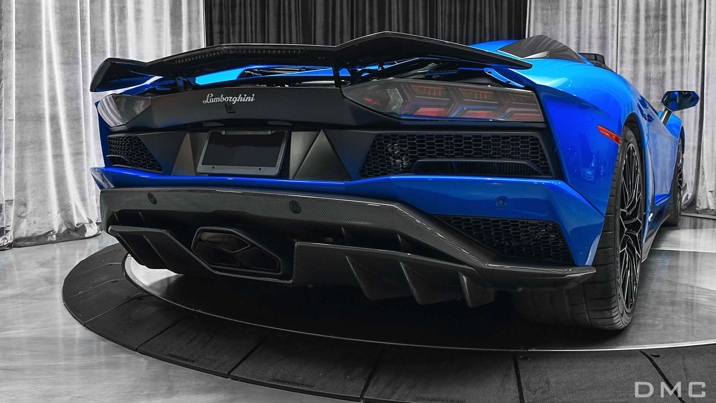 DMC Lamborghini Aventador S Forged Carbon Fiber Rear Diffuser fits the OEM  LP740 Coupe & Spider - DMC