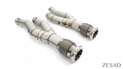 ZESAD Exhaust System Titanium Gold or Blue Purple Lamborghini Aventador S LP740 Spider and Coupe