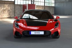 Maserati MC20 Aero Kit for the OEM Body Coupe: Carbon Fiber Front Grill : Front View