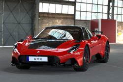 Maserati MC20 Aero Kit for the OEM Body Coupe: Carbon Fiber Front Hood : Front View
