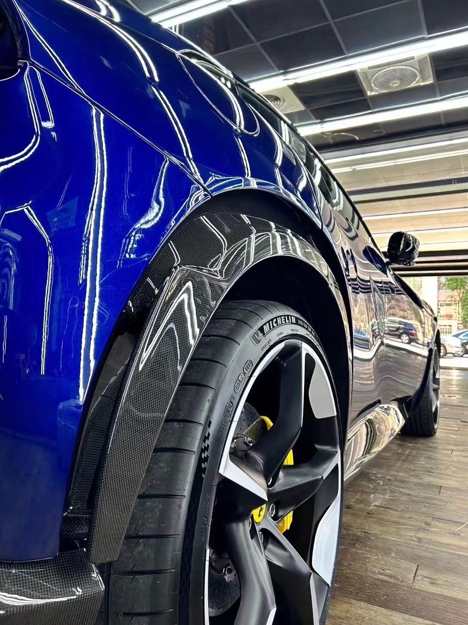 Ferrari Purosangue Carbon Fiber Wide Body Kit Fender Extension Package