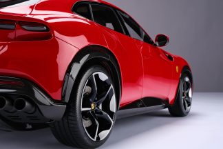 Ferrari Purosangue Carbon Fiber Side Skirts Panels