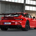 DMC Porsche 992 GT3 Carbon Fiber Aero Kit replaces OEM Body Parts: GT3RS Wing Spoiler
