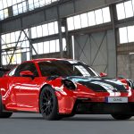 DMC Porsche 992 GT3 Carbon Fiber Aero Kit replaces OEM Body Parts: Front Hood