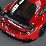 DMC Porsche 992 GT3 Carbon Fiber Aero Kit replaces OEM Body Parts: Wing Spoiler