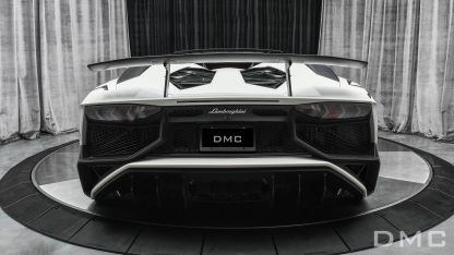 Lamborghini Aventador SV Carbon Fiber Body Kit: Rear View: Rear Bumper, Diffuser and Wing Spoiler