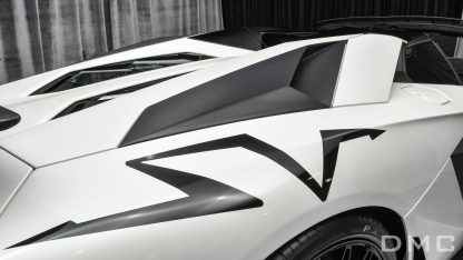 Lamborghini Aventador SV Carbon Fiber Body Kit: Rear Bird View: Engine Vents