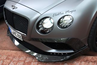 Bentley Continental GTC Facelift 2016 Forged Carbon Fiber Front Splitters