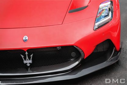 Maserati MC20 Carbon Fiber Front Lip Splitters fit the OEM Bumper