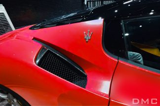 Maserati MC20 Carbon Fiber Rear Trims fit the OEM Vent Covers
