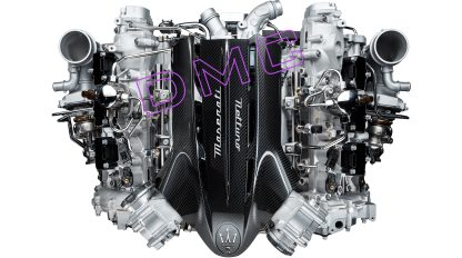 Maserati MC20 Engine Room Carbon Fiber Panel Covers
