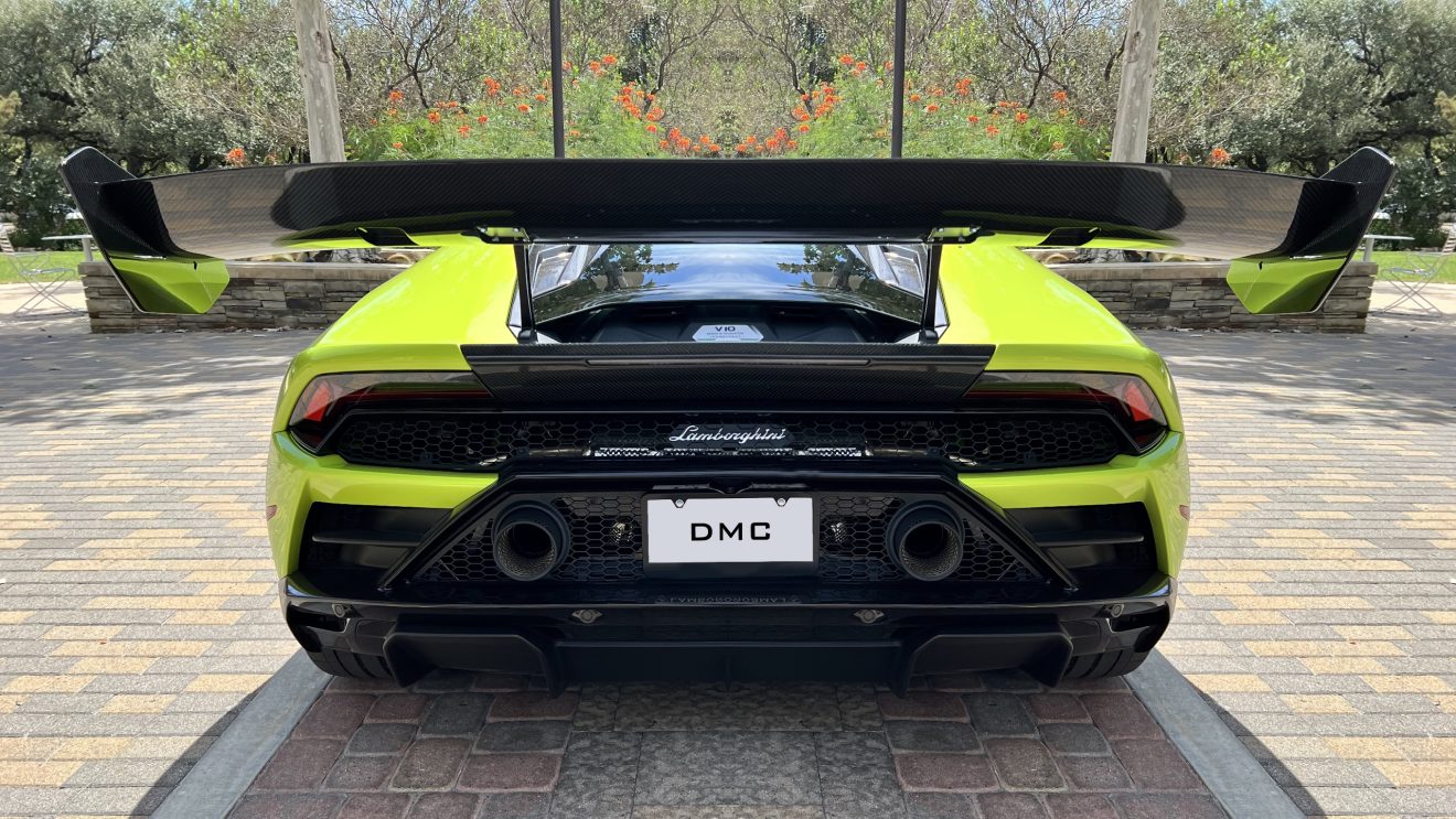 DMC Lamborghini Huracan EVO2 Carbon Fiber Rear Wing Spoiler