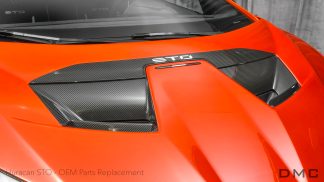 Lamborghini Huracan STO OEM Carbon Fiber Front Hood Panels for the original bonnet