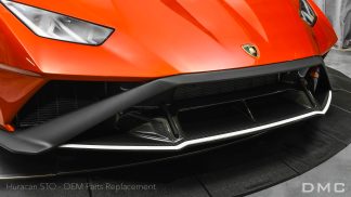 Lamborghini Huracan STO OEM Carbon Fiber Front Lip Splitter for the original bumper