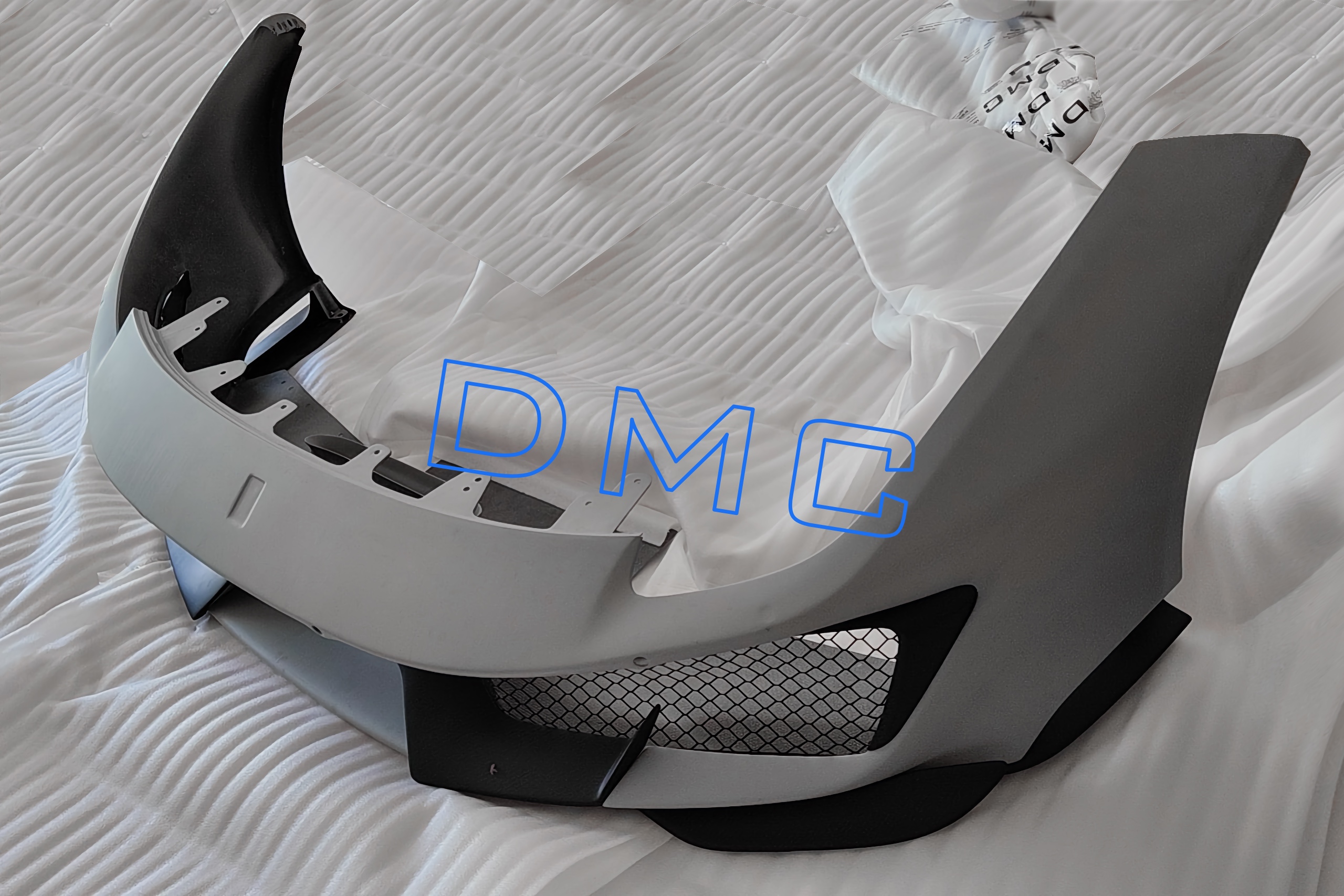 DMC Ferrari 488 Pista Package: Carbon Fiber Front Bumper, Aero Active with channeling support