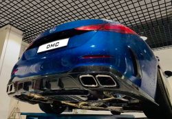 W206 Mercedes Carbon Fiber Rear Diffuser