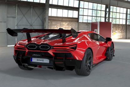 Lamborghini Revuelto Carbon Fiber Rear Wing Spoiler Schumacher Super Trofeo