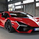Lamborghini Revuelto Carbon Fiber Front Lip Spoiler Schumacher