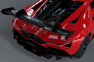 Lamborghini Revuelto Carbon Fiber Rear Diffuser Tunnel Super Trofeo of the Schumacher Body Kit