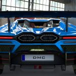 Lamborghini Revuelto Super Trofeo Schuhmacher Carbon Fiber Rear Wing Spoiler