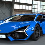 Lamborghini Revuelto Super Trofeo Schuhmacher Carbon Fiber Rear Wing Spoiler