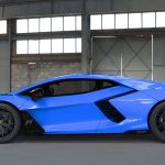 Lamborghini Revuelto Super Trofeo Schuhmacher Carbon Fiber Rear Wing Spoiler