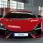 Lamborghini Revuelto Carbon Fiber Front Lip Spoiler Fuego