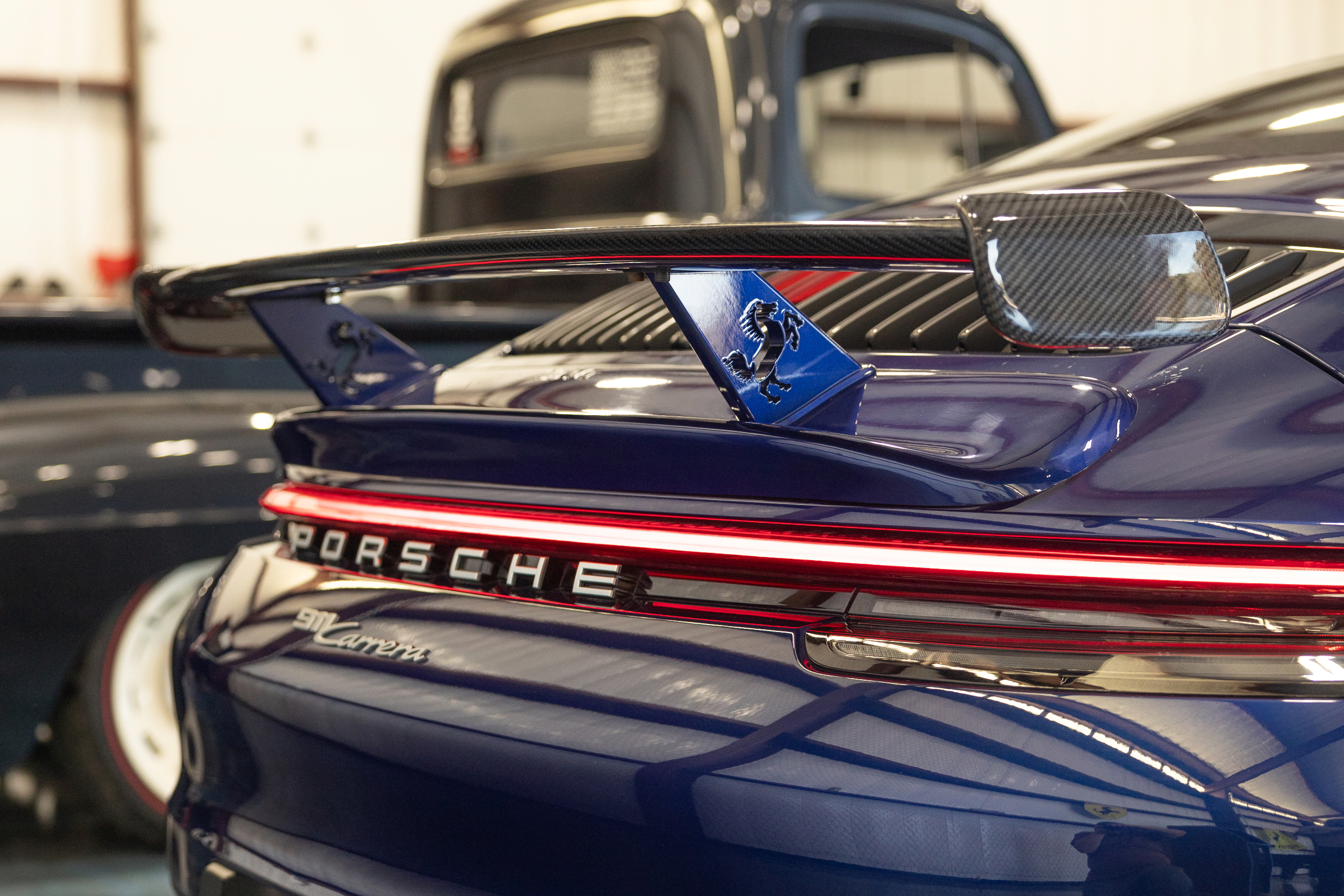 Porsche 992 Aero Kit: Carbon Fiber Rear Wing Spoiler for the 911