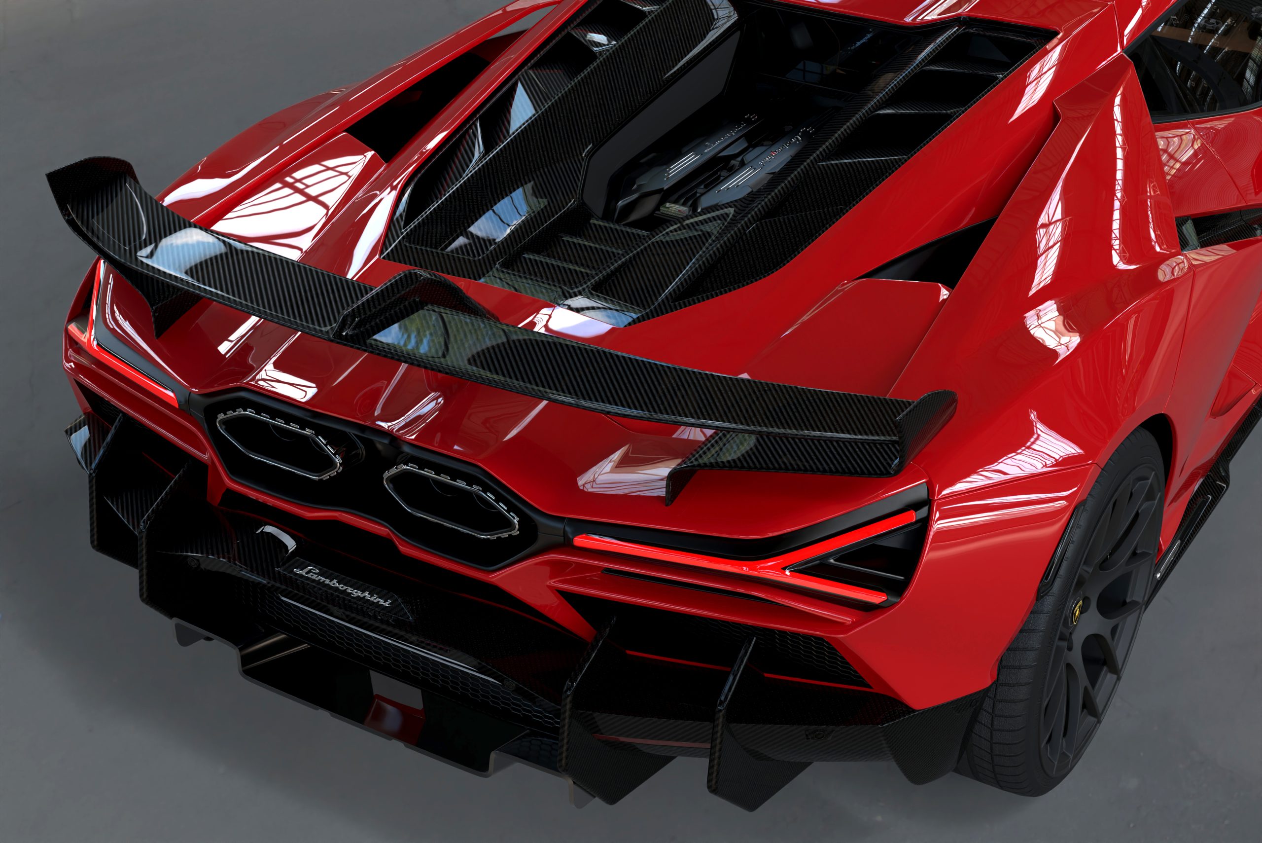 DMC carbon fiber body kits Gives 2023 Lamborghini Revuelto Badass
