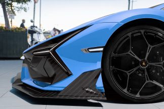 Lamborghini Revuelto SVJ Front Lip Spoiler Carbon Fiber