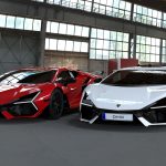 Two Lamborghini Revueltos by DMC