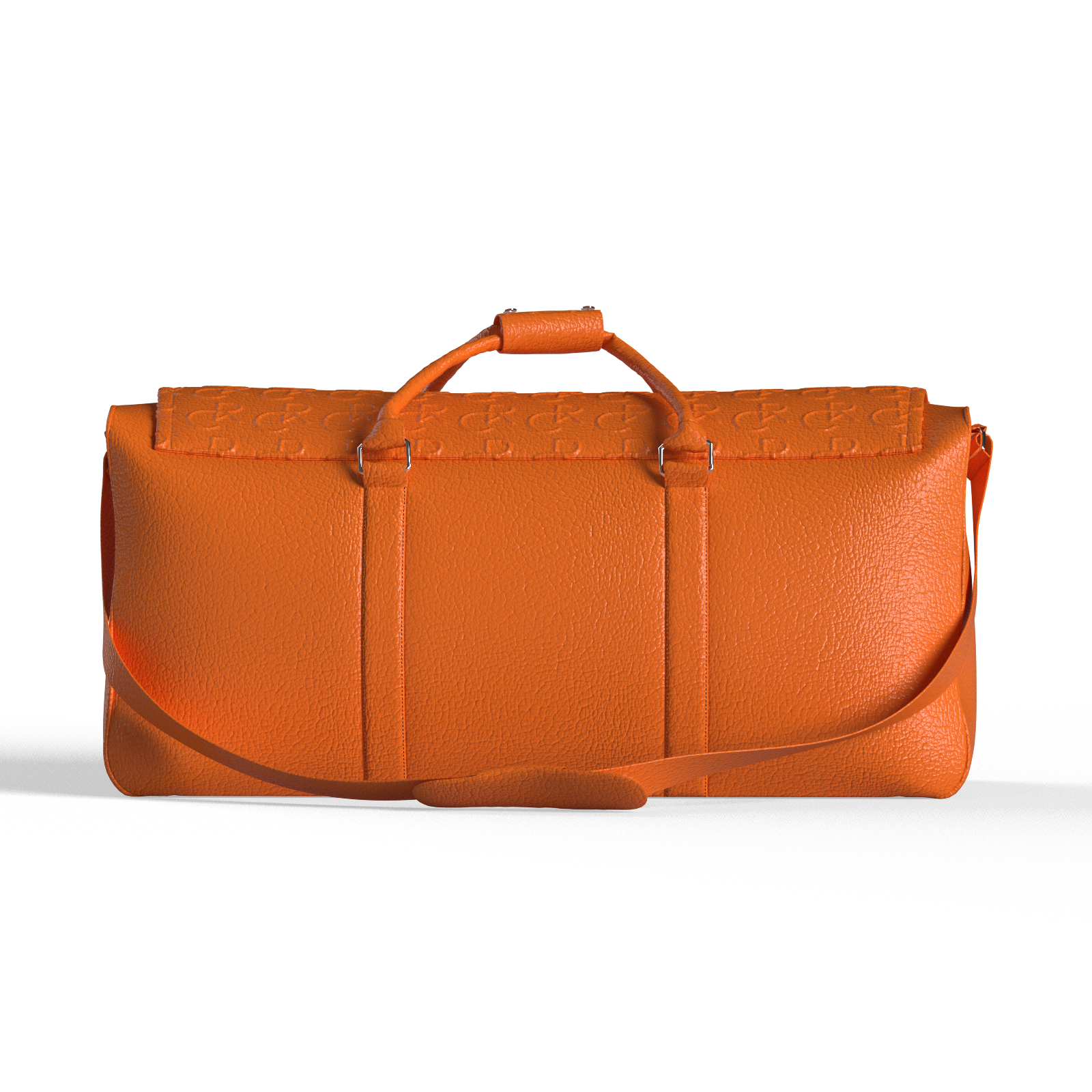 Italian Leather Hand Bag | Travel: Form + Function Arancio (Orange)