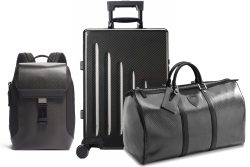 Carbon Fiber Weekend Luggage Set for Supercars that have Limited Travel Compartment