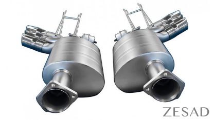 Mercedes Benz AMG G63 6-Fold Performance Exhaust System by ZESAD in Stainless Steel & Titanium