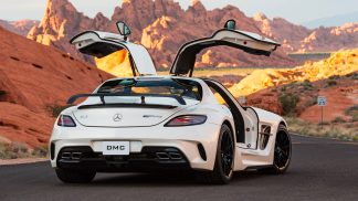 Mercedes Benz AMG SLS Carbon Fiber Rear Wing Spoiler First Series
