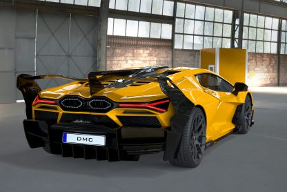 DMC Lamborghini Revuelto Rear Fascia Carbon Fiber Rear Wing Spoiler and Diffuser
