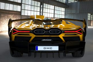 DMC Lamborghini Revuelto Rear Fascia Carbon Fiber Rear Wing Spoiler and Diffuser