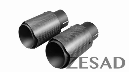 1x1 Plain Weave Prepreg Carbon Fiber Exhaust Tips